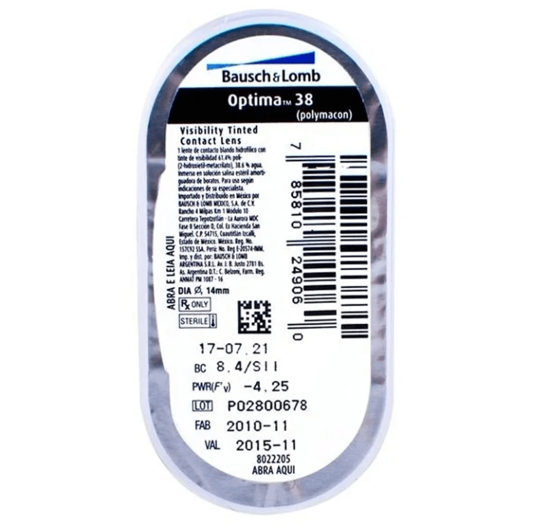 OPTIMA® 38 SP™ 1 - eÓtica